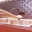 Torneira Gourmet Cozinha Bancada Preta Flexível 2 Jatos ABS Para Pia Mesa Área Gourmet Alta Moderna