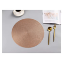 Kit 4/6 Peças Jogo Americano Redondo Sousplat Cozinha Jantar Descanso de Prato Sousplat Cozinha
