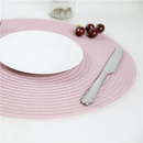 Kit 4/6 Peças Jogo Americano Redondo Sousplat Cozinha Jantar Descanso de Prato Sousplat Cozinha