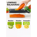 Fatiador De Legumes 16 Em 1 Cortador Com Lâminas Inox Ralador Picador Multifuncional Para Cozinha