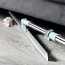 Rodo de Silicone Cabo 100CM/140CM Para Limpeza de Piso Vidros Com Gancho Secos e Molhados Uso Duplo Vassoura Mágica