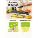 Fatiador De Legumes 16 Em 1 Cortador Com Lâminas Inox Ralador Picador Multifuncional Para Cozinha